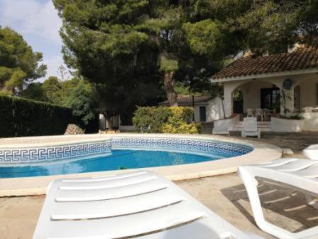 Villa Génova Les Tres Cales Exterior foto